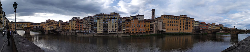 Firenze, Florencia, Río Arno, Pote Vecchio, Italia