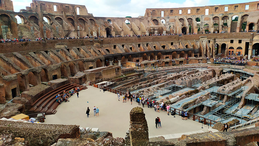 Colosseo, Roma en tres días, Roma