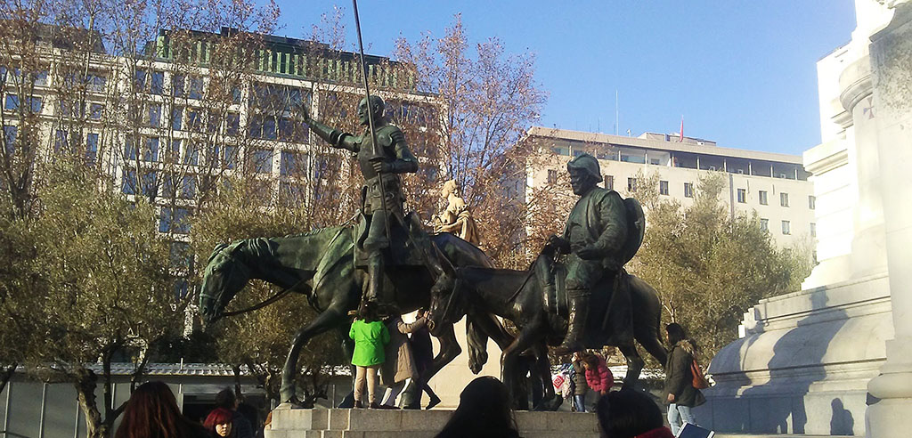 Plaza España
Monumento a Cervantes
Madrid