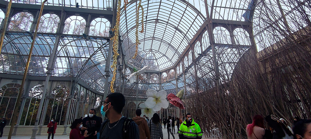 Parque el Retiro
Palacio de Cristal (Exposición Floral Gigante)